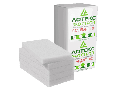 Утеплитель Лотекс Эко Строй STANDART, 100 мм