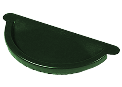 Заглушка желоба МП Foramina PUR D125 (RAL 6005)