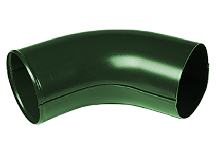 Колено сливное МП Foramina PUR D100 (RAL 6005)