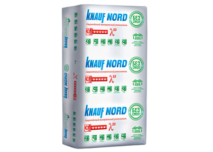 Утеплитель KNAUF NORD плита, 100 мм (6 плит)