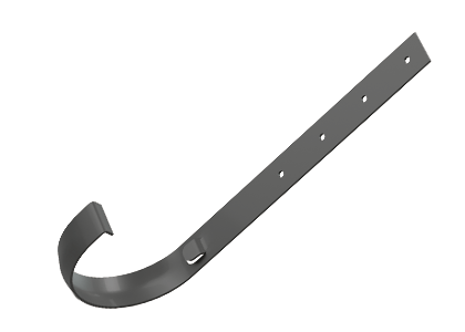 Кронштейн желоба металлический Docke Standard (Серый)