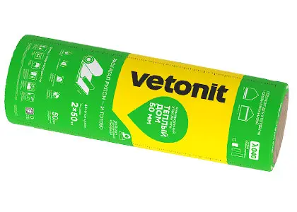 Утеплитель Vetonit Теплый Дом - Рулон Утеплитель Vetonit Теплый Дом - Рулон
