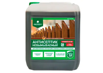 PROSEPT ECO ULTRA коричневый (5 л.) Невымываемый антисептик
