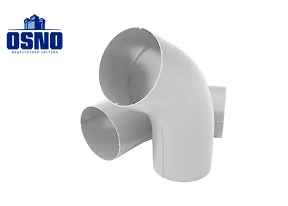 Колено угловое 60° OSNO (RAL 9003)