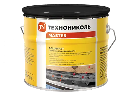 Мастика битумно-резиновая AquaMast Кровля, 3 кг. Мастика битумно-резиновая AquaMast Кровля, 3 кг.