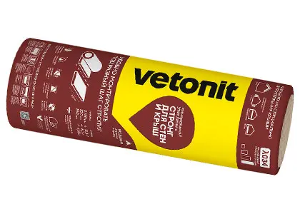 Утеплитель Vetonit Стронг для Стен и Крыш - Рулон