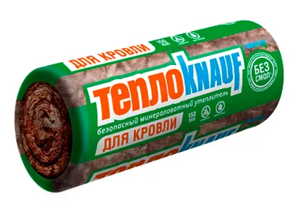 Утеплитель ТеплоKNAUF для Кровли - Рулон Утеплитель ТеплоKNAUF для Кровли - Рулон