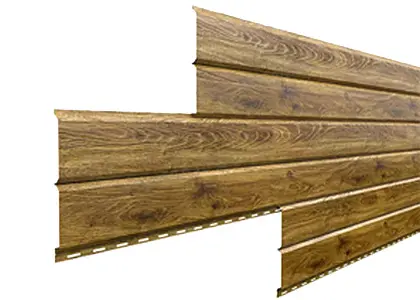 Металлический сайдинг L-БРУС ECOSTEEL 0.45 мм